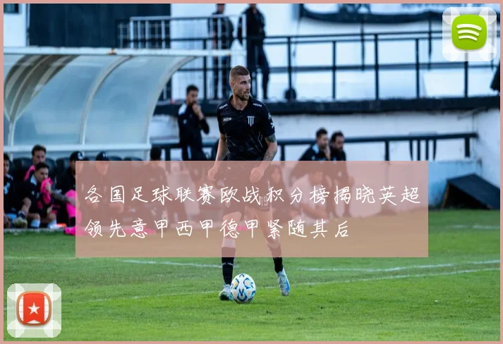 各国足球联赛欧战积分榜揭晓英超领先意甲西甲德甲紧随其后