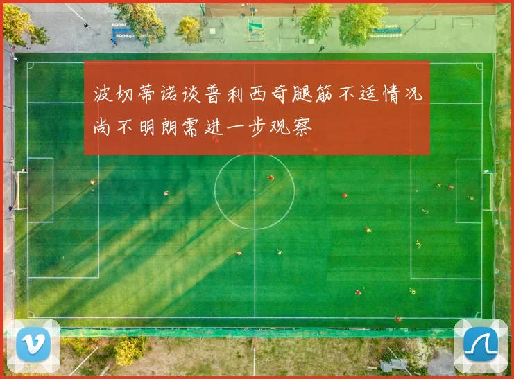 波切蒂诺谈普利西奇腿筋不适情况尚不明朗需进一步观察